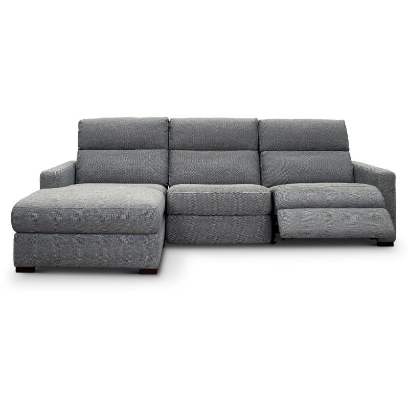 Gray Reclining Sectional With Chaise – Home Ideas In Pacifica Gray Power Reclining Sofas (View 2 of 15)