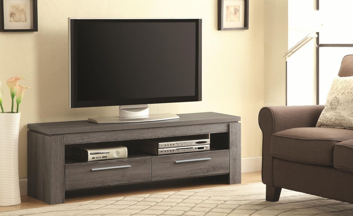 Grey Wood Tv Stand – Steal A Sofa Furniture Outlet Los With Regard To Delphi Grey Tv Stands (View 4 of 15)