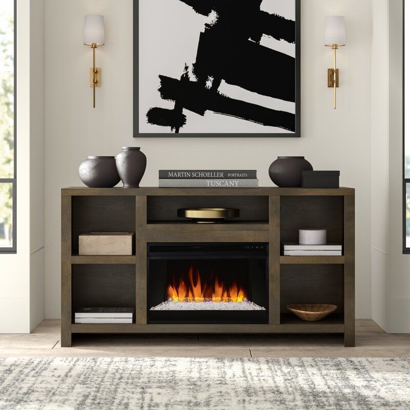 Greyleigh Columbia Tv Stand For Tvs Up To 65" With With Rickard Tv Stands For Tvs Up To 65&quot; With Fireplace Included (View 5 of 15)