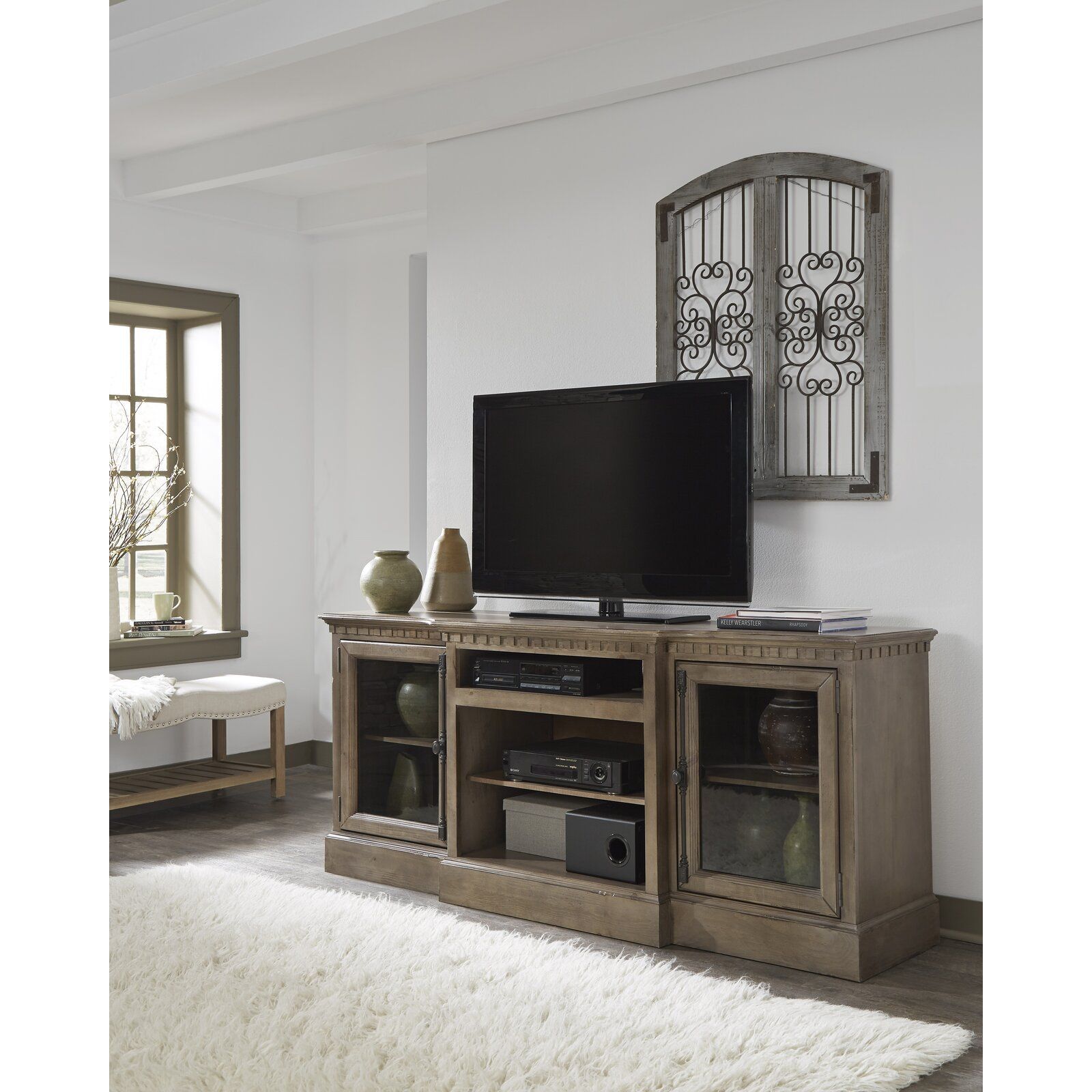 Greyleigh Marbleton Tv Stand For Tvs Up To 70" & Reviews With Regard To Griffing Solid Wood Tv Stands For Tvs Up To 85&quot; (View 15 of 15)