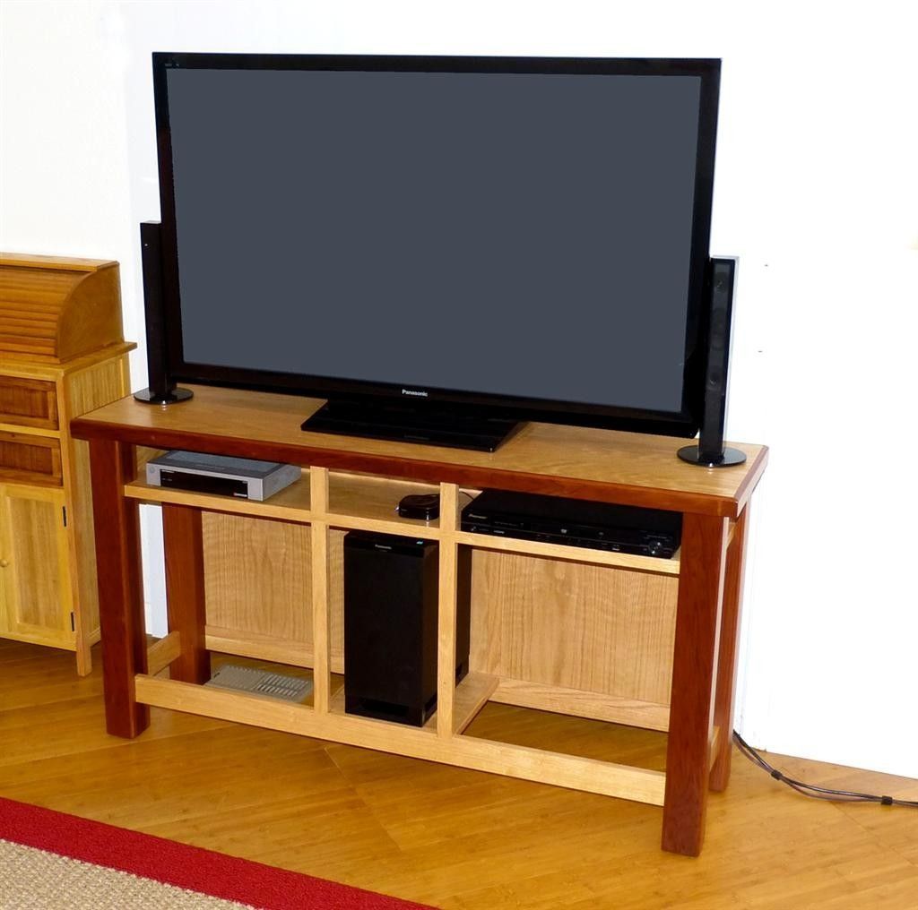 Hand Crafted Tv Stand For 50" Flat Screen Tvpandanus For Unique Tv Stands (View 10 of 15)