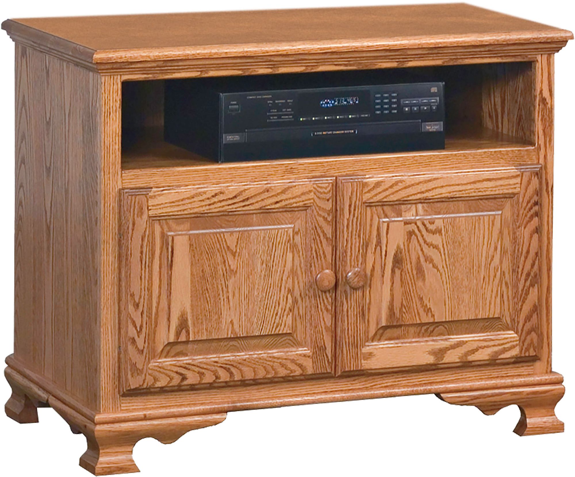 Heritage Small Two Door Tv Stand | Amish Heritage Two Door Within Small Tv Stands (View 9 of 15)