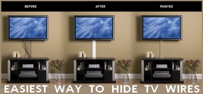 Hide Tv Wires – How To – The Easy Way With Tv Hider (View 12 of 15)