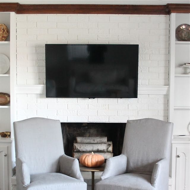 Hiding Cord On Wall Mount For Flat Screen Tv | Diy Mantel With Regard To Tv Hider (View 8 of 15)