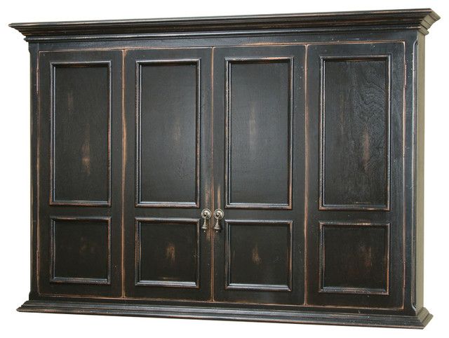 Hillsboro Flat Screen Tv Wall Mount Cabinet – Traditional Inside Wall Mounted Tv Cabinets For Flat Screens (View 10 of 15)