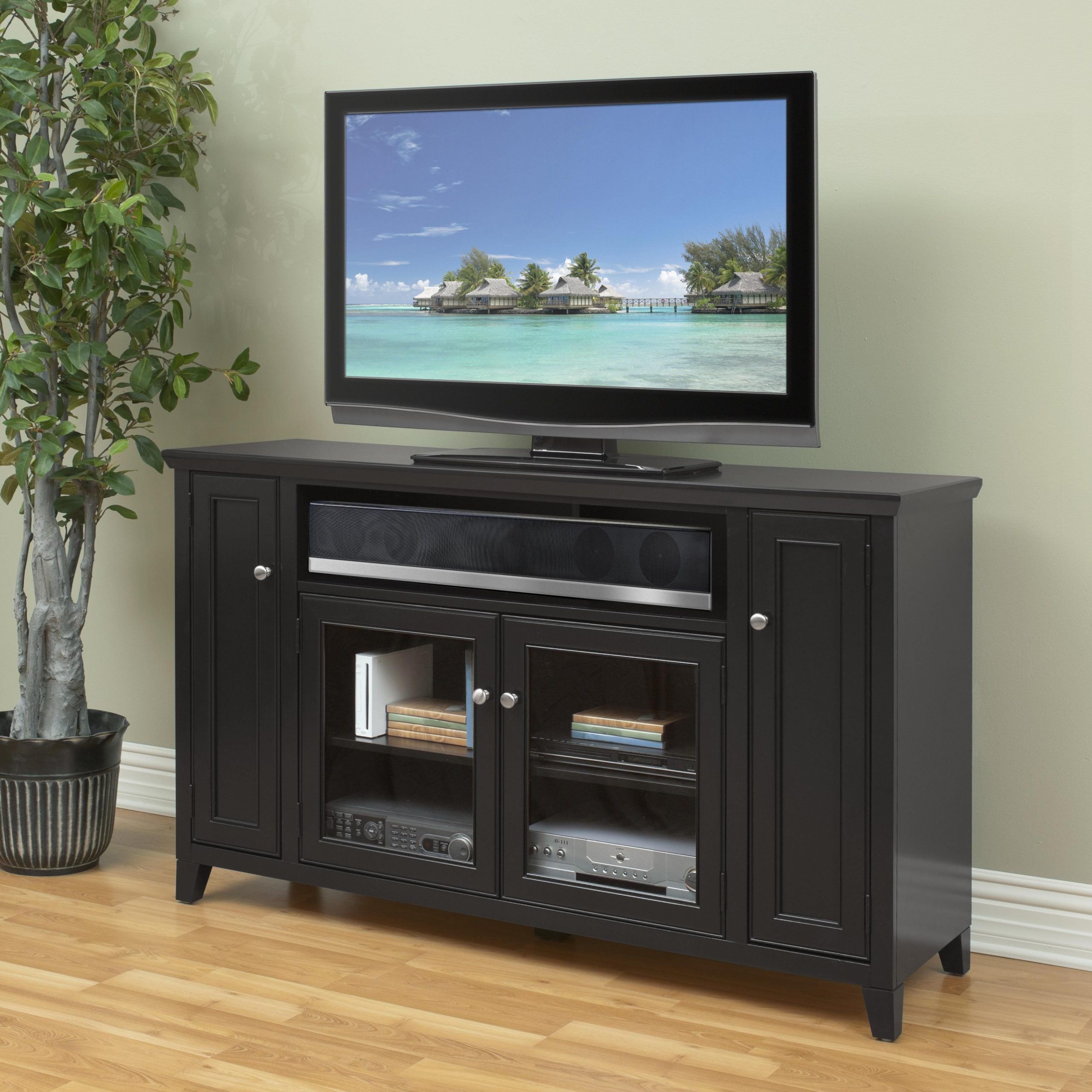 Hudson Street 36 | Bedroom Tv Stand, Tv Stand With Glass With Regard To Tall Skinny Tv Stands (Photo 2 of 15)