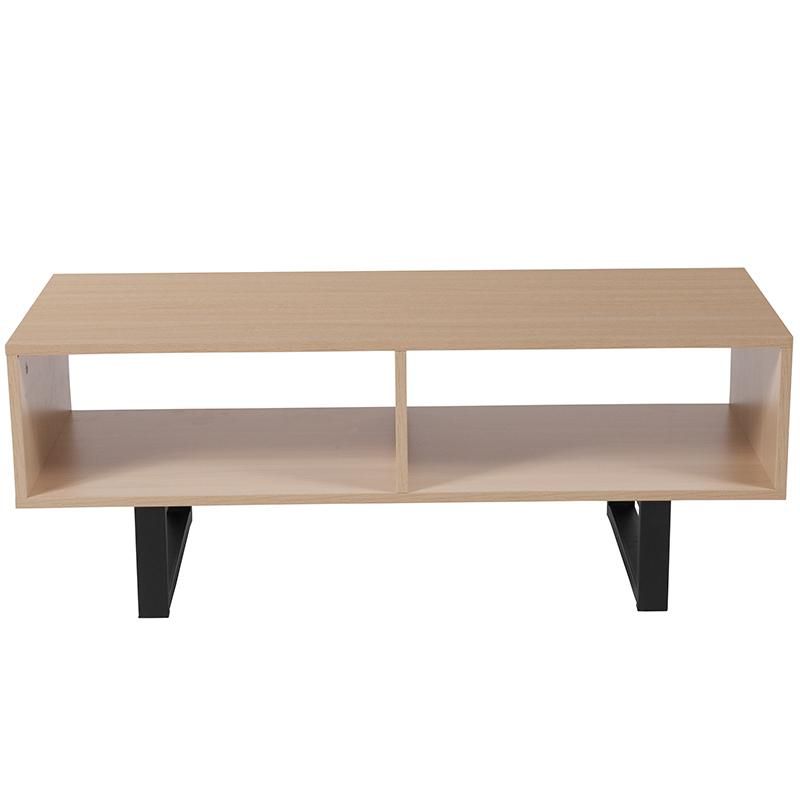 Hyde Square Collection Beech Wood Grain Finish Tv Stand In Beech Tv Stand (View 9 of 15)