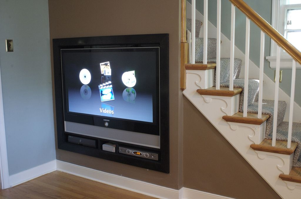 Ideas Tv Cabinet Under Stairs Design – Upper6community Within Under Tv Cabinets (Photo 3 of 15)