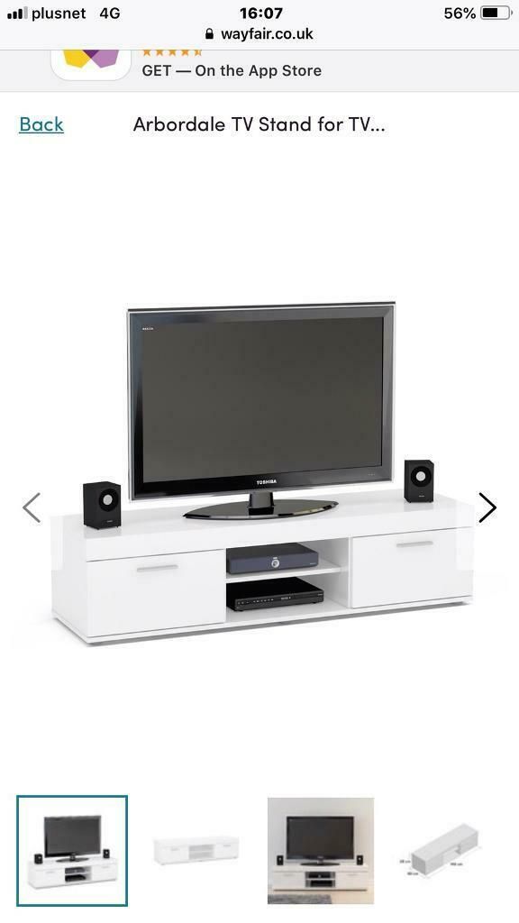 Ikea Besta Tv Unit Stand With Storage White Gloss | In Regarding Ikea White Gloss Tv Units (View 4 of 15)