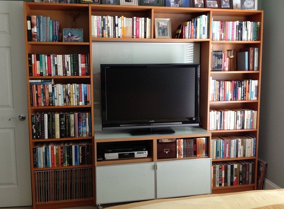 Ikea Bookshelf And Tv Stand – Donkeytime Pertaining To Tv Stands Bookshelf Combo (Photo 5 of 15)