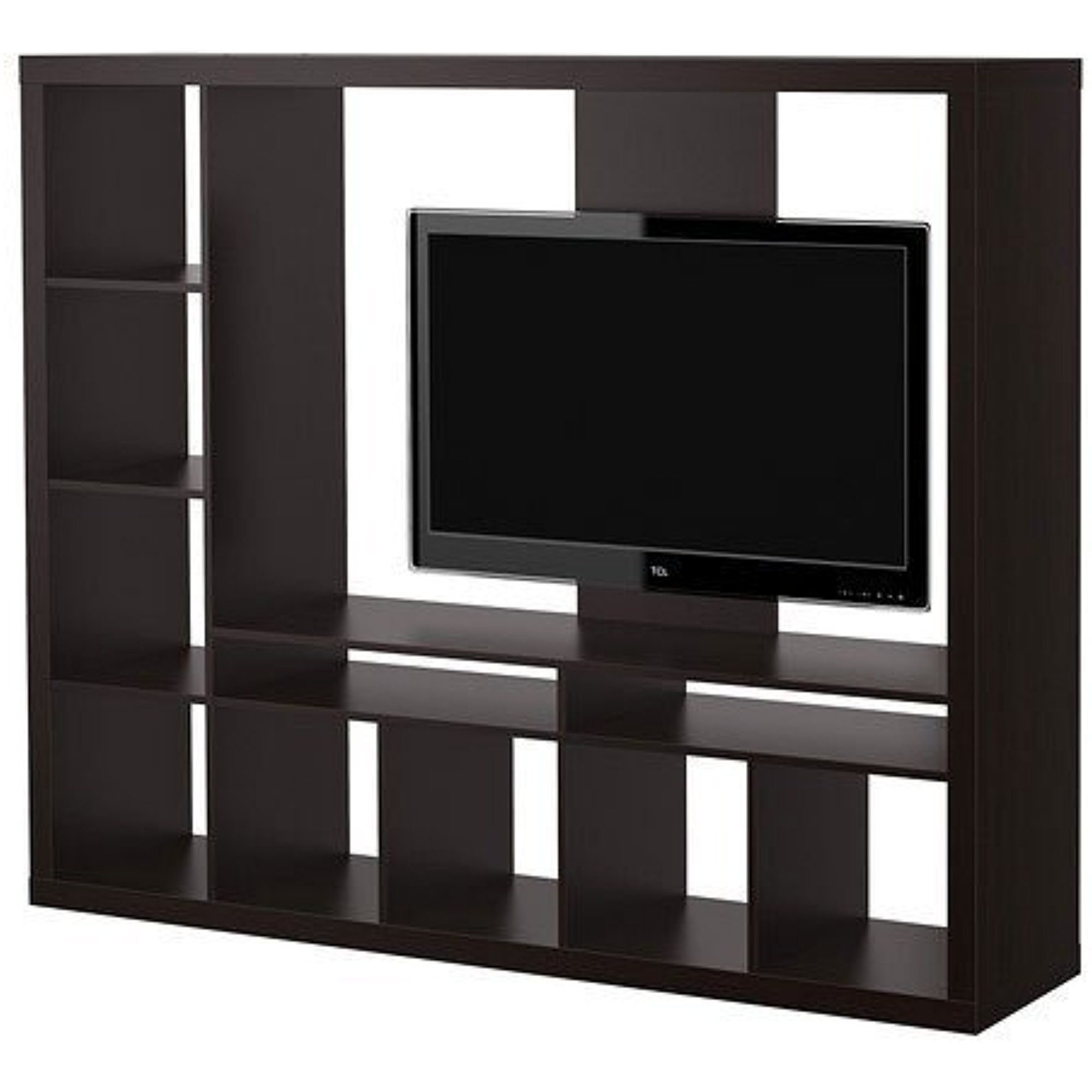 Ikea Expedit Entertainment Center Tv Stand Up To 55" Flat Regarding Sahika Tv Stands For Tvs Up To 55&quot; (View 12 of 15)