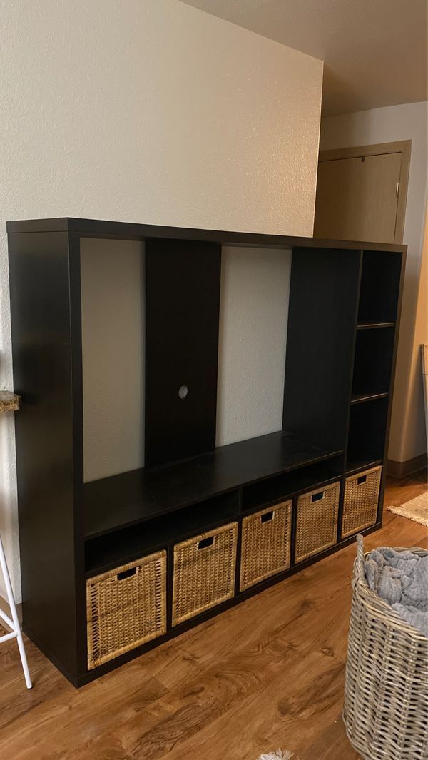 Ikea Lappland Tv Storage Unit With Baskets For Sale In Within Tv Storage Unit (Photo 10 of 15)
