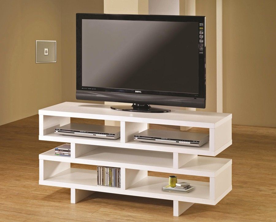 Ikea White Tv Stand: Sweet Couple For Minimalism – Homesfeed For Small Tv Stands (Photo 14 of 15)