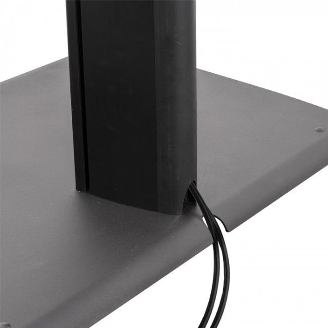 Infinity Series Vertical Tv Floor Stand | Ergomounts Intended For Upright Tv Stands (Photo 15 of 15)