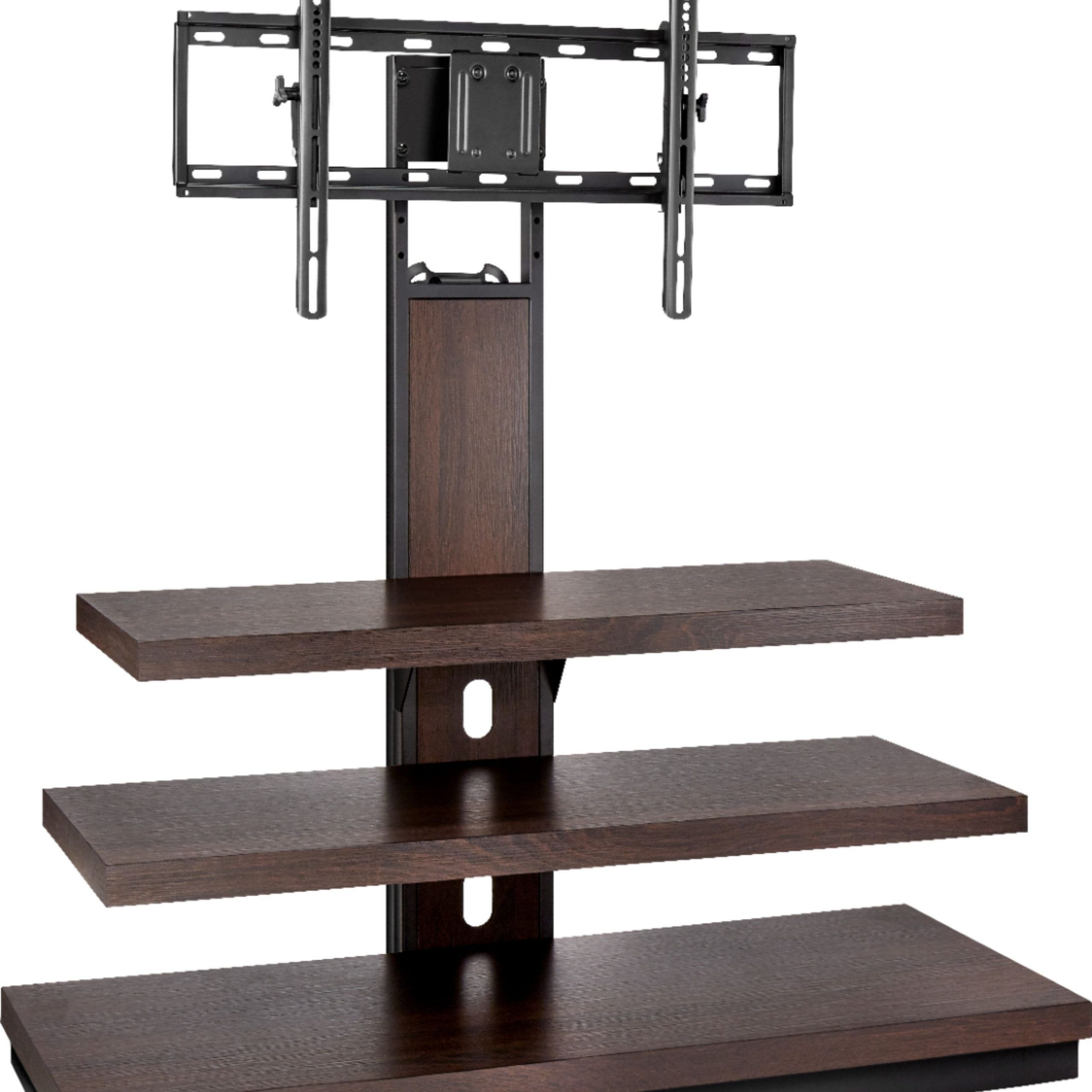 Insignia™ Tv Stand For Most Flat Panel Tvs Up To 55" Dark For Spellman Tv Stands For Tvs Up To 55&quot; (View 10 of 15)
