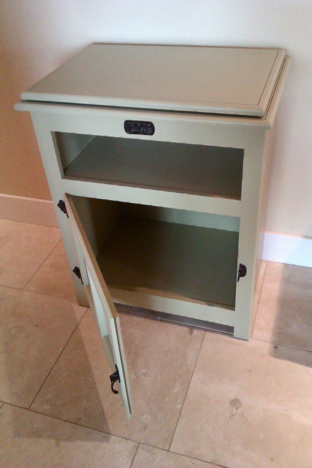 It's Distressing: Sage Green, White Cloud Tv Stand With Regard To Green Tv Stands (Photo 15 of 15)