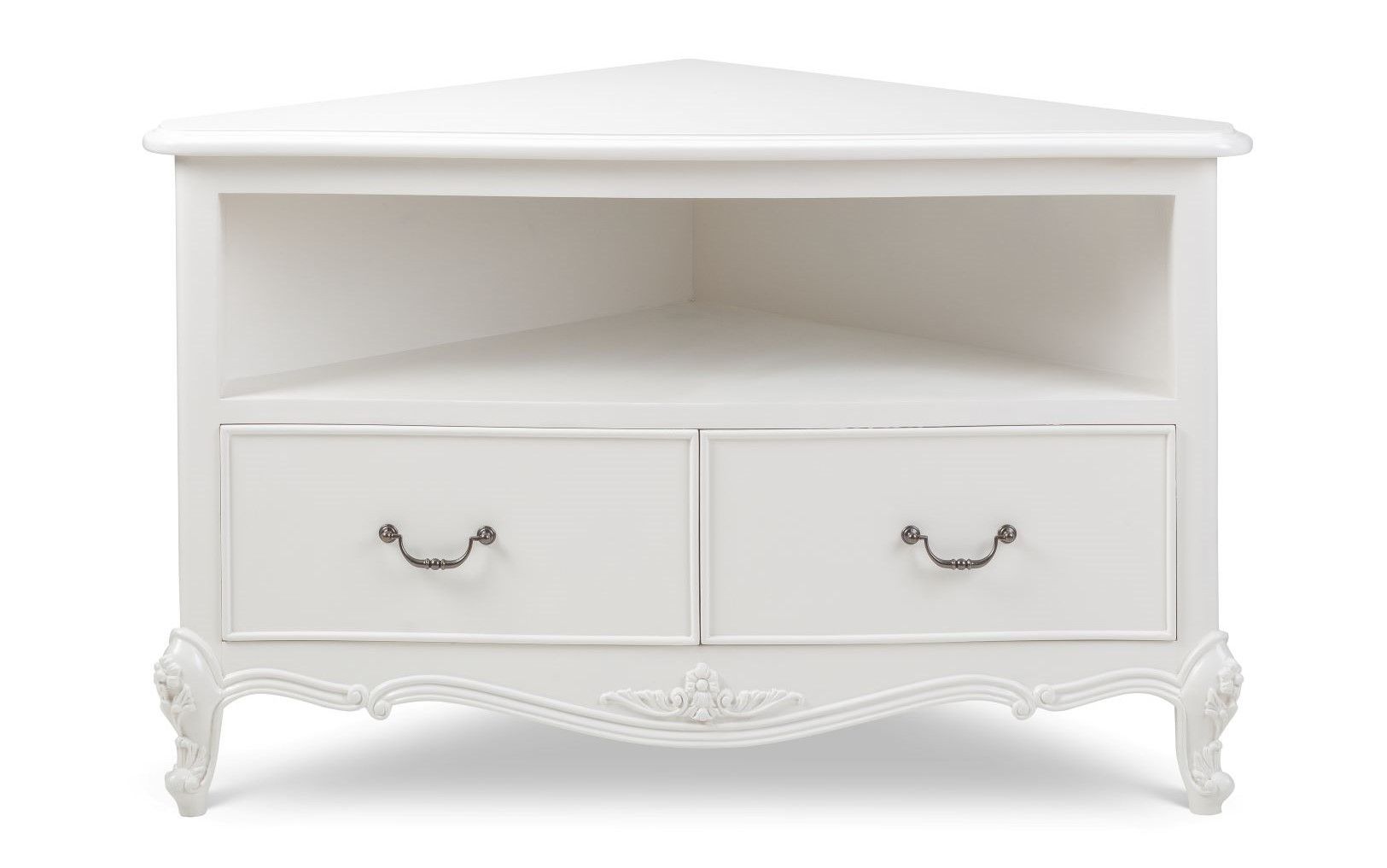 Ivory French Corner Tv Unit – Crown French Furniture In Compton Ivory Corner Tv Stands (View 11 of 15)
