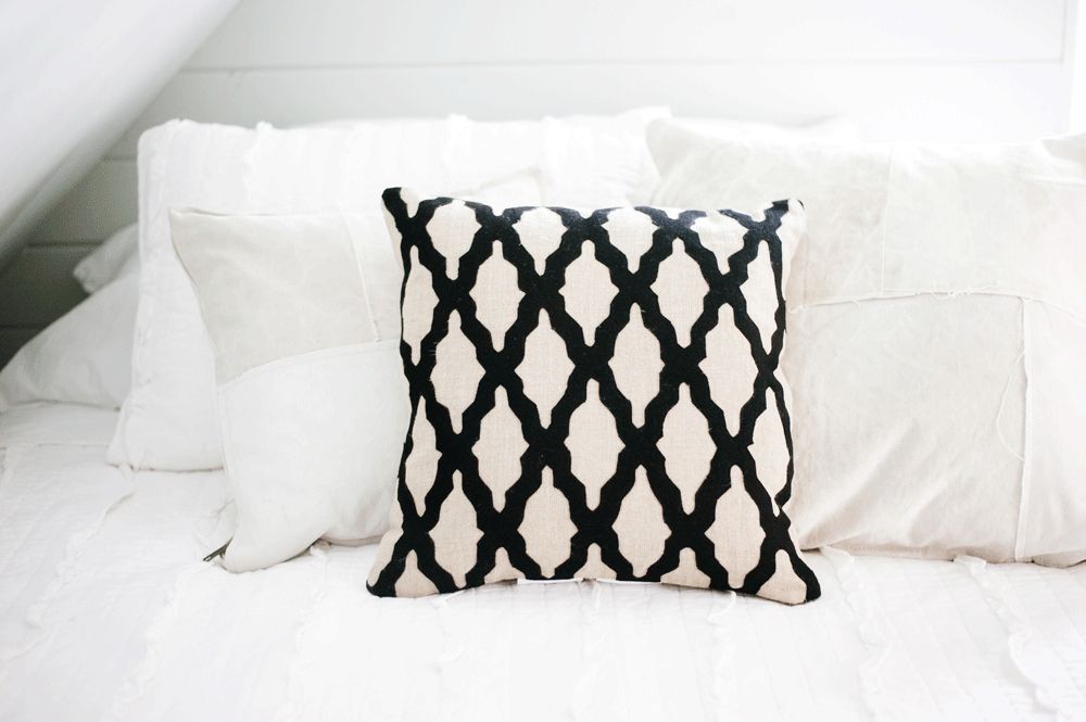 Jolie Pillow | The Magnolia Market | Black Throw Pillows Pertaining To Magnolia Sectional Sofas With Pillows (View 4 of 15)
