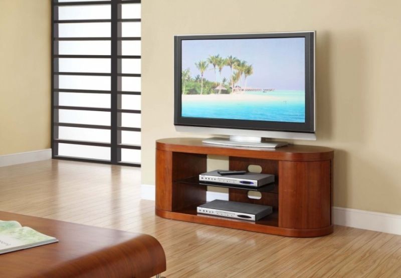 Jual Curve Walnut Tv Cabinet Jf207 – Cfs Furniture Uk With Walnut Tv Cabinet (View 8 of 15)