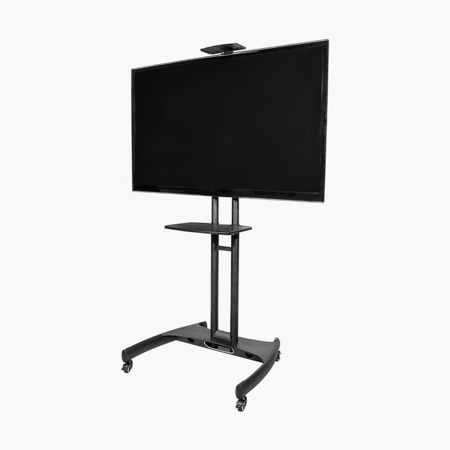 Kanto Mtm65pl Mobile Tv Stand For 37 65 Inch Flat Panel Pertaining To 65 Inch Tv Stands With Integrated Mount (View 13 of 15)