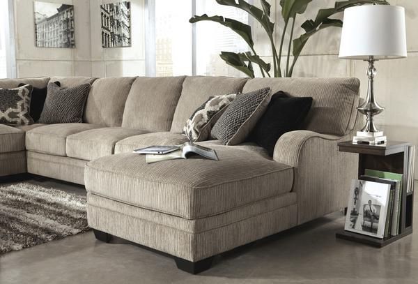 Katisha 4pc Sectional | Sectional, Furniture, At Home Regarding 4pc Beckett Contemporary Sectional Sofas And Ottoman Sets (View 4 of 15)