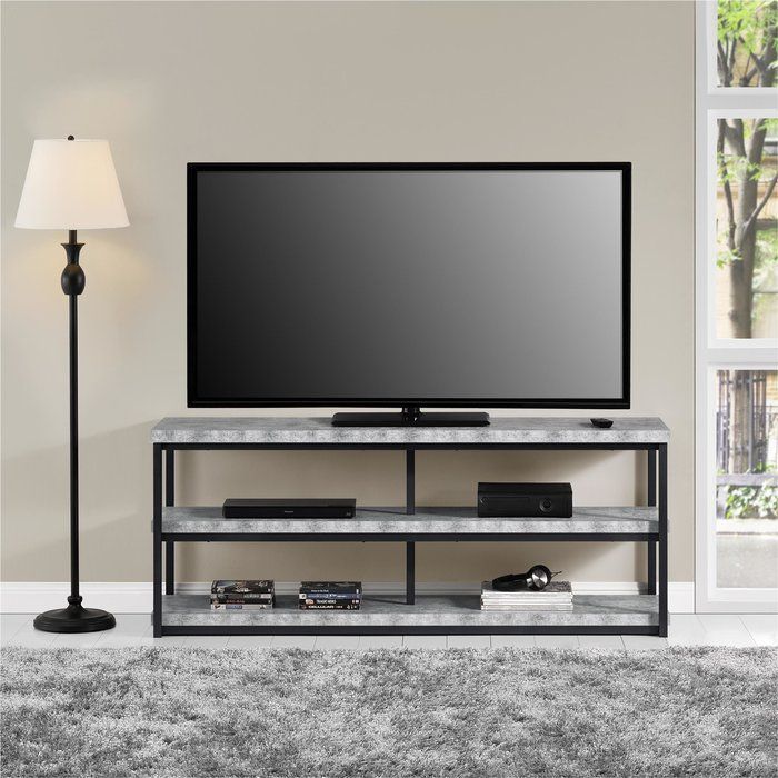Kenmore Tv Stand For Tvs Up To 65 Inches | Grey Room Inside Neilsen Tv Stands For Tvs Up To 65" (View 11 of 15)