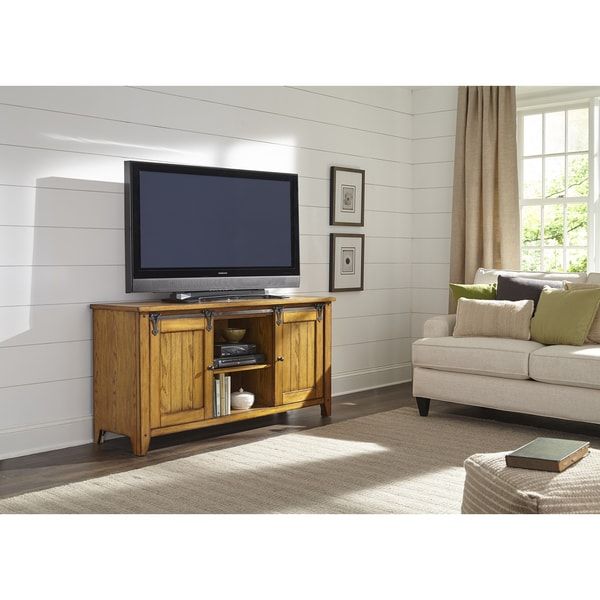 Lake House 60 Inch Tv Console – Free Shipping Today In Martin Svensson Home Barn Door Tv Stands In Multiple Finishes (View 15 of 15)