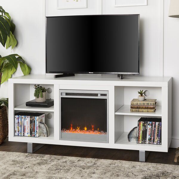 Latitude Run® Depasquale Tv Stand For Tvs Up To 65" With Pertaining To Hetton Tv Stands For Tvs Up To 70&quot; With Fireplace Included (Photo 4 of 15)