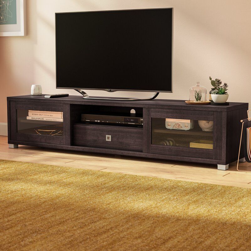 Latitude Run® Orrville Tv Stand For Tvs Up To 78 With Regard To Chrissy Tv Stands For Tvs Up To 75" (Photo 14 of 15)