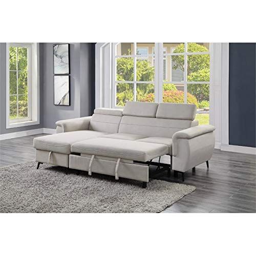 Lexicon Cadence Microfiber Reversible Sectional Sofa In Regarding Harmon Roll Arm Sectional Sofas (View 9 of 15)