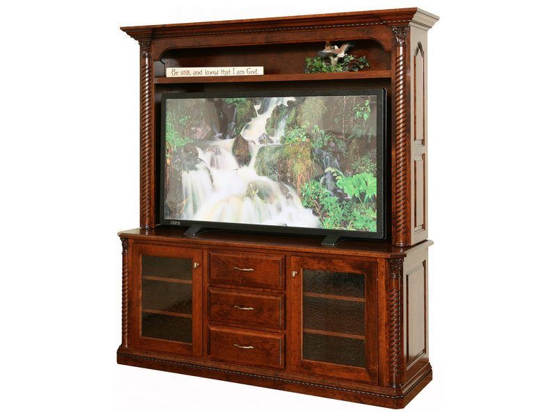 Lexington 68 Inch Plasma Tv Stand With Hutch | Lexington Pertaining To Plasma Tv Holders (View 12 of 15)