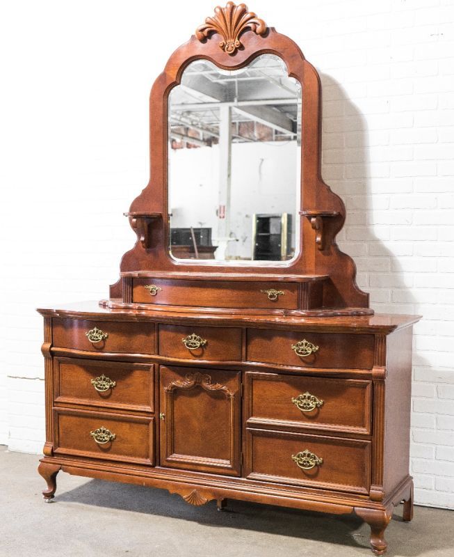Lexington Antique Dresser – Dresser For Hanna Oyster Wide Tv Stands (View 11 of 15)