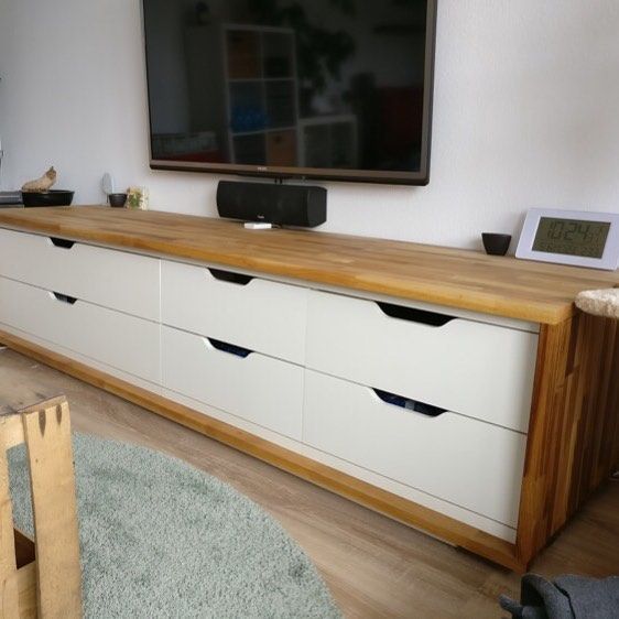 Long Tv Stand From Ikea Stolmen Drawers And Wood With Long Tv Stands Furniture (Photo 14 of 15)