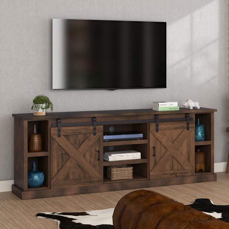 Loon Peak® Pullman Tv Stand For Tvs Up To 88" & Reviews With Gosnold Tv Stands For Tvs Up To 88" (View 5 of 15)