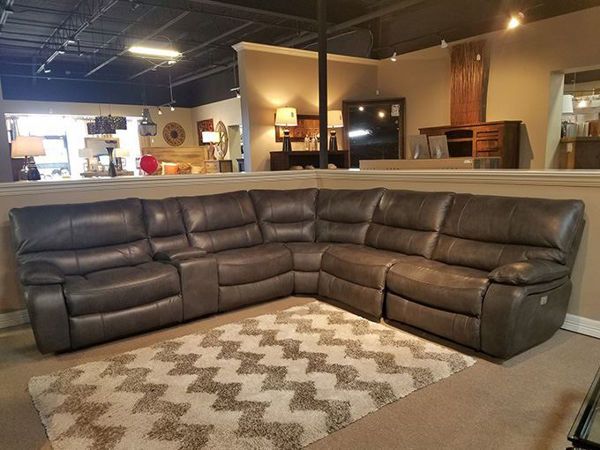 Luna Leather Power Reclining Sectional: Only $5,999.00 With Regard To Luna Leather Sectional Sofas (Photo 3 of 15)