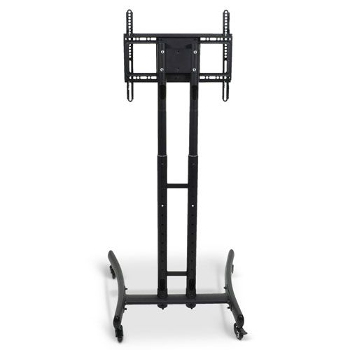 Luxor Adjustable Height Rolling Tv Stand – Fp1000 Intended For Mount Factory Rolling Tv Stands (View 13 of 15)