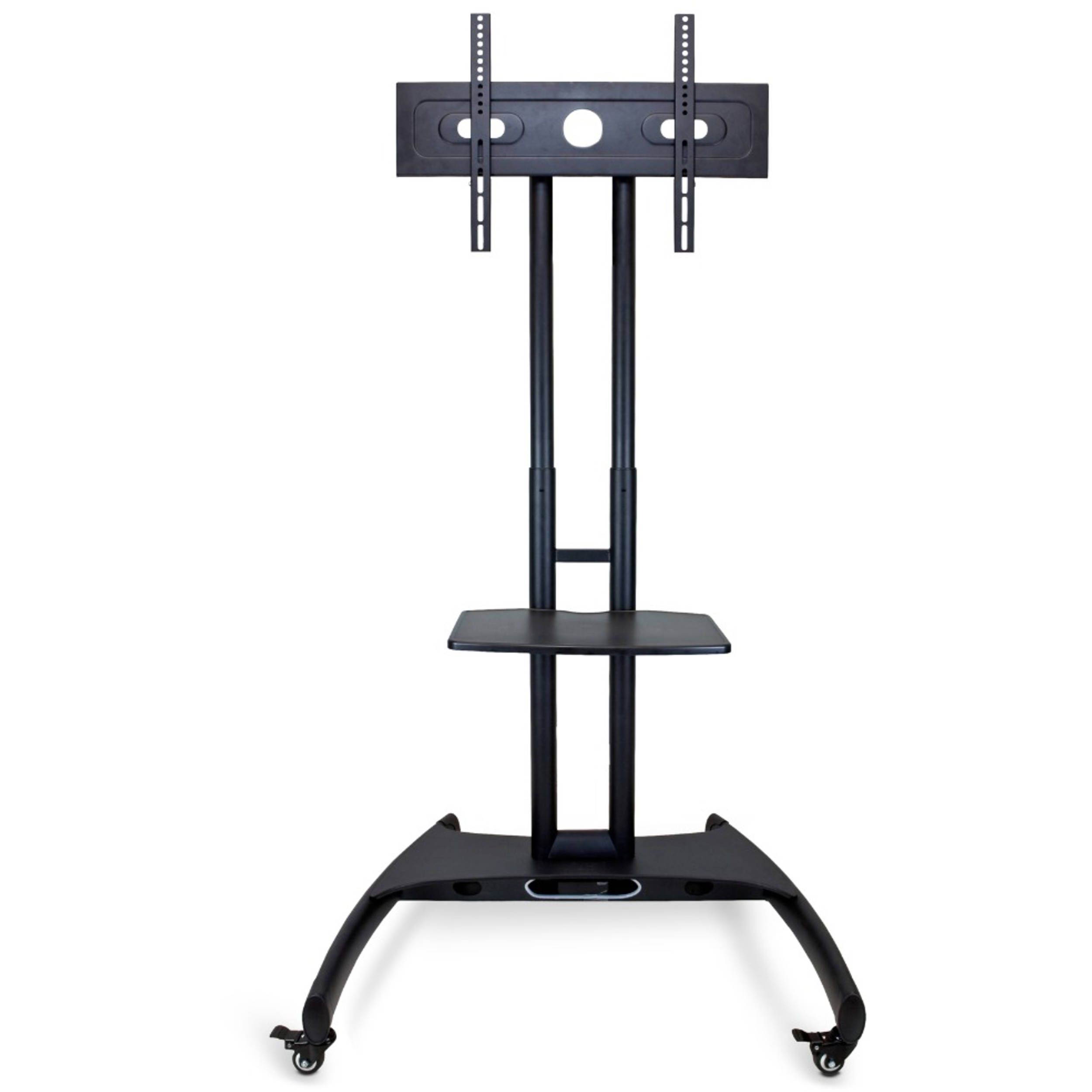 Luxor Fp2500 Adjustable Height Lcd Tv Stand Fp2500 B&h Photo Inside Swivel Floor Tv Stands Height Adjustable (Photo 8 of 15)