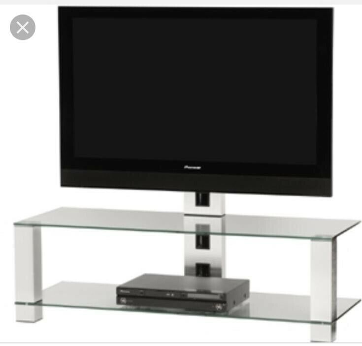 Luxury Sonorous Glass Tv Stand – Excellent Condition Like Regarding Sonorous Tv Cabinets (View 3 of 15)