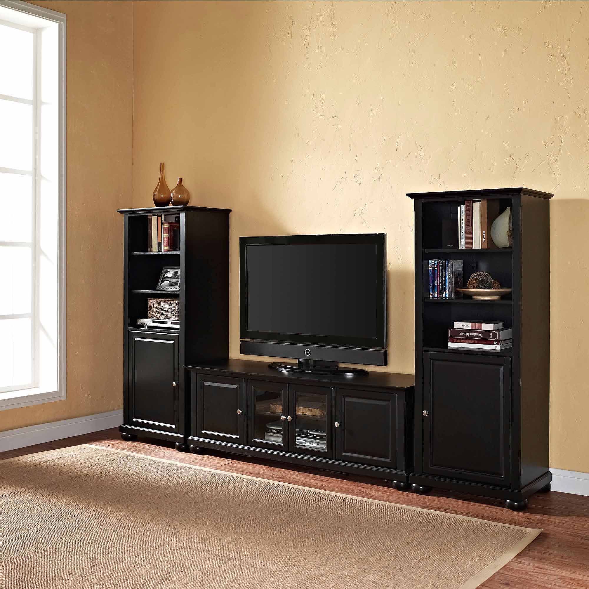 Mainstays Tv Stand For Tvs Up To 55", Multiple Finishes With Regard To Mainstays Parsons Tv Stands With Multiple Finishes (View 7 of 15)
