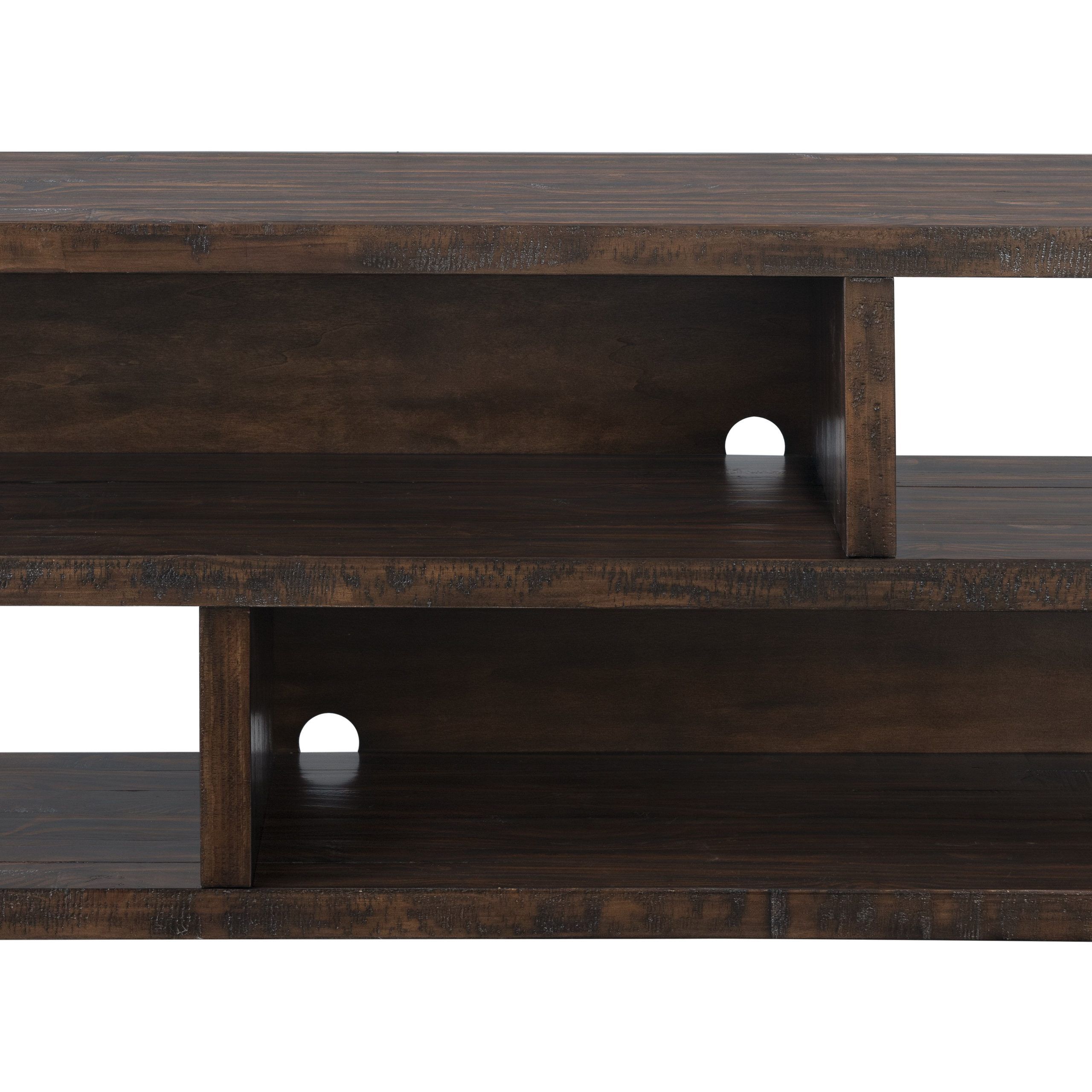 Martin Svensson Lexington Dark Mocha Pine Wood Tv Stand Intended For Pine Wood Tv Stands (View 1 of 15)