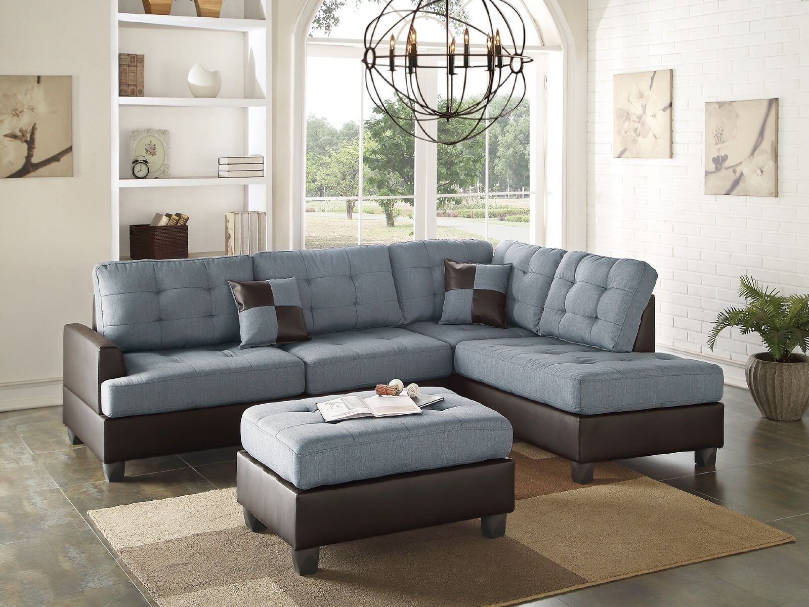 Featured Photo of  Best 15+ of Ludovic Contemporary Sofas Light Gray
