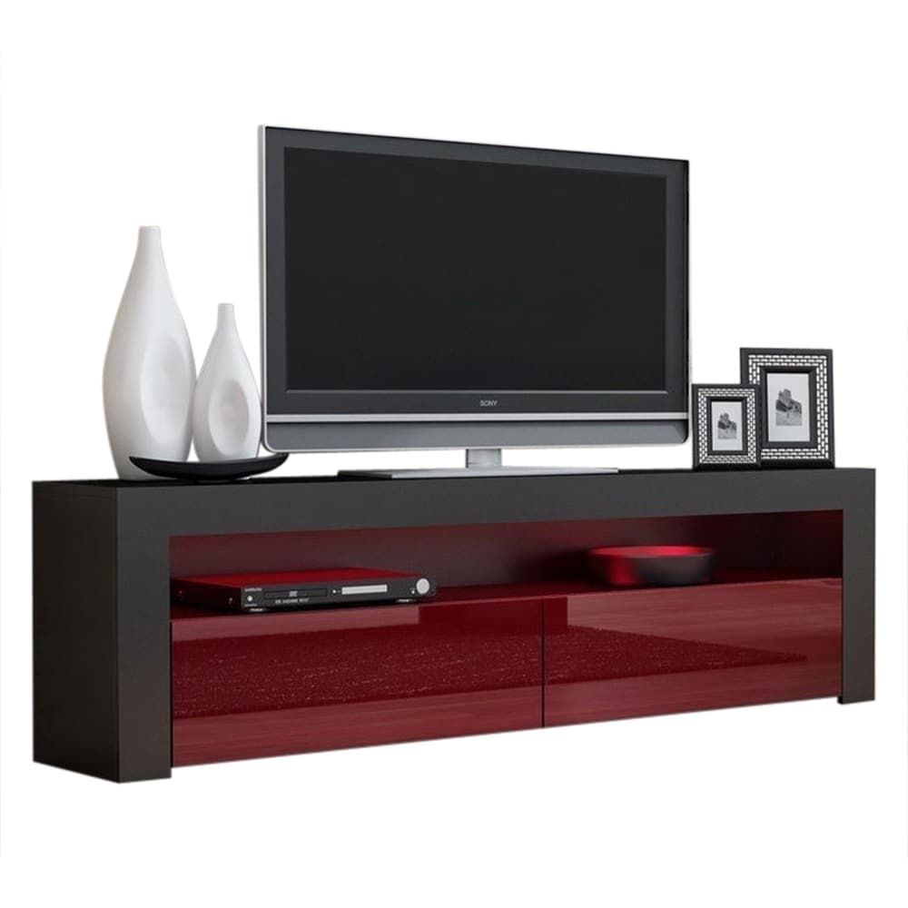 Meble Furniture & Rugs Milano Classic Modern 63 Inch Tv Within Classic Tv Stands (View 12 of 15)