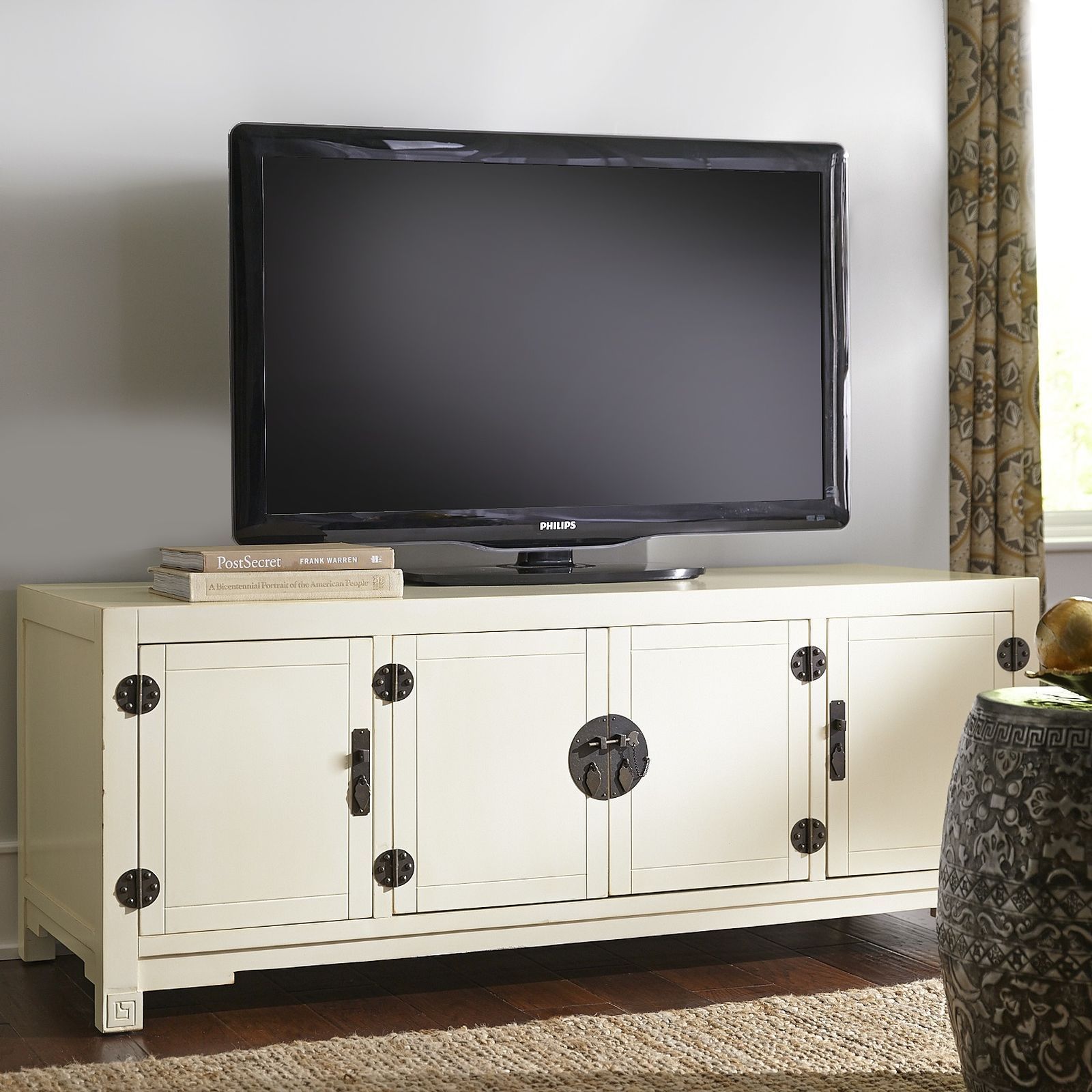 Mei Tv Stand – Antique White | Tv Stand, White Tv Stands For Asian Tv Cabinets (View 4 of 15)