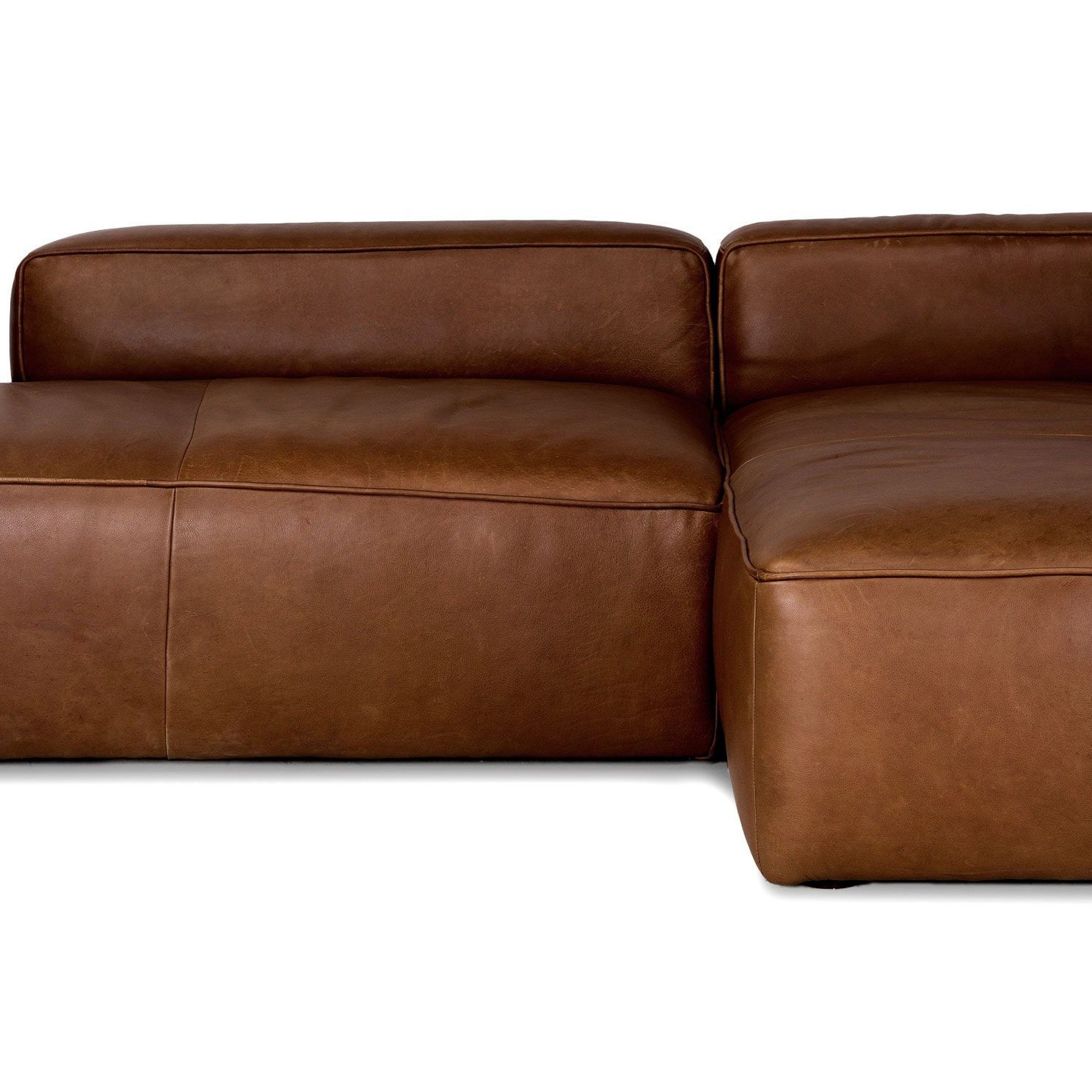 Mello Taos Brown Right Sectional | Mid Century Modern Sofa In Florence Mid Century Modern Right Sectional Sofas (View 15 of 15)