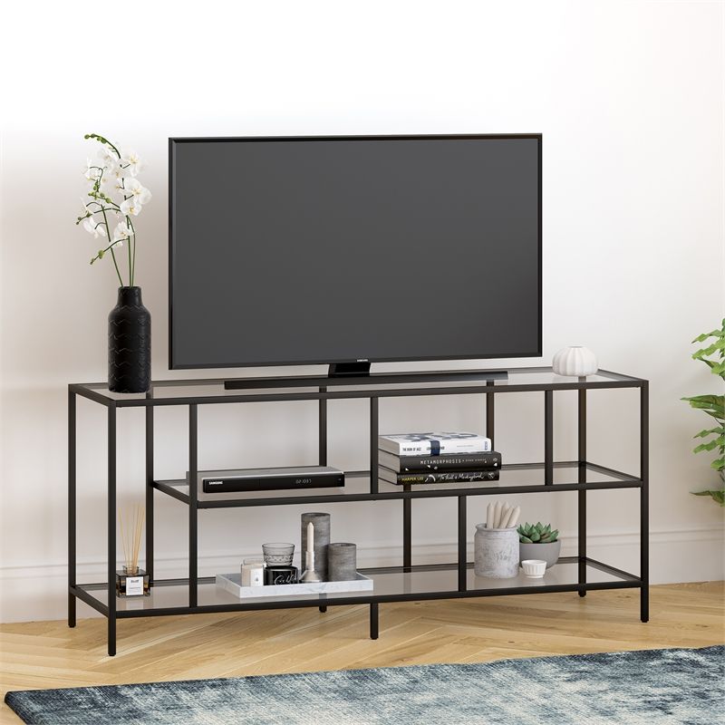 Featured Photo of 15 Best Collection of High Glass Modern Entertainment Tv Stands for Living Room Bedroom