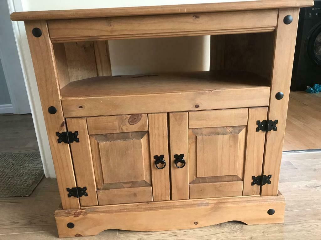 Mexican Pine Tv Stand/corner Unit | In Eston, North Within Pine Corner Tv Stands (View 11 of 15)