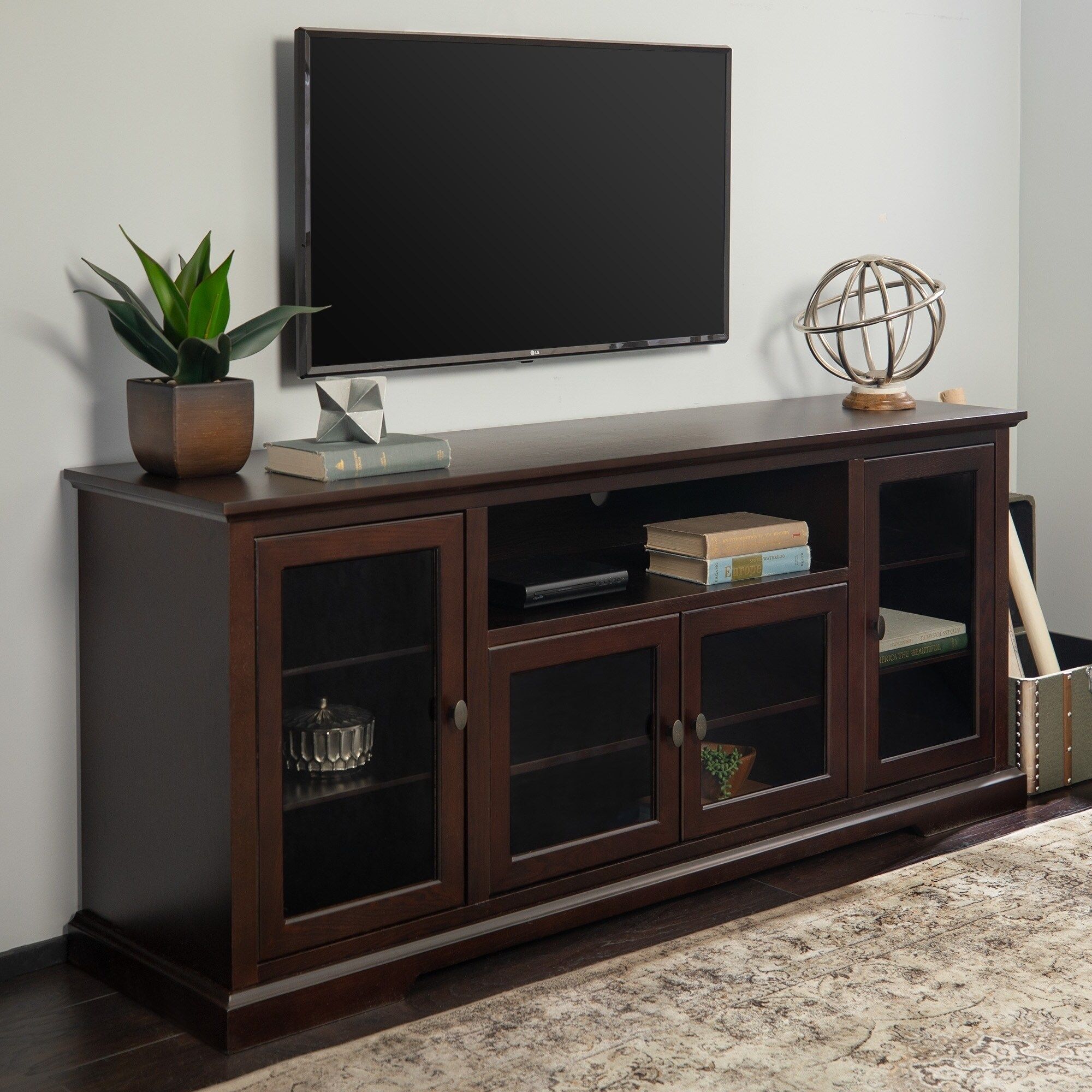 Middlebrook Designs Beaverhead 70 Inch Espresso Highboy Tv In Freestanding Tv Stands (View 2 of 15)