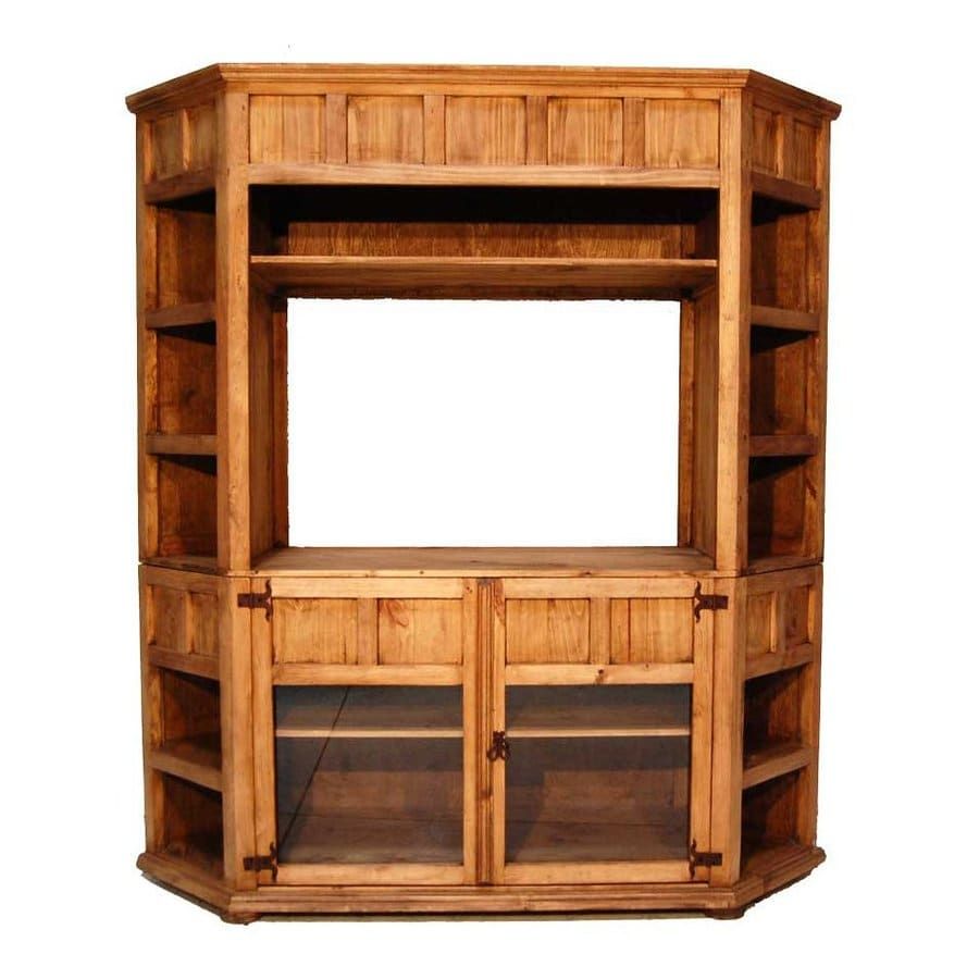 Million Dollar Rustic Rustic Corner Tv Stand At Lowes Intended For Rustic Corner Tv Cabinets (View 1 of 15)