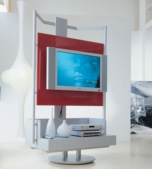 Minimalist Tv Stands In Trendy Living Room Interiors For Modern Style Tv Stands (View 11 of 15)