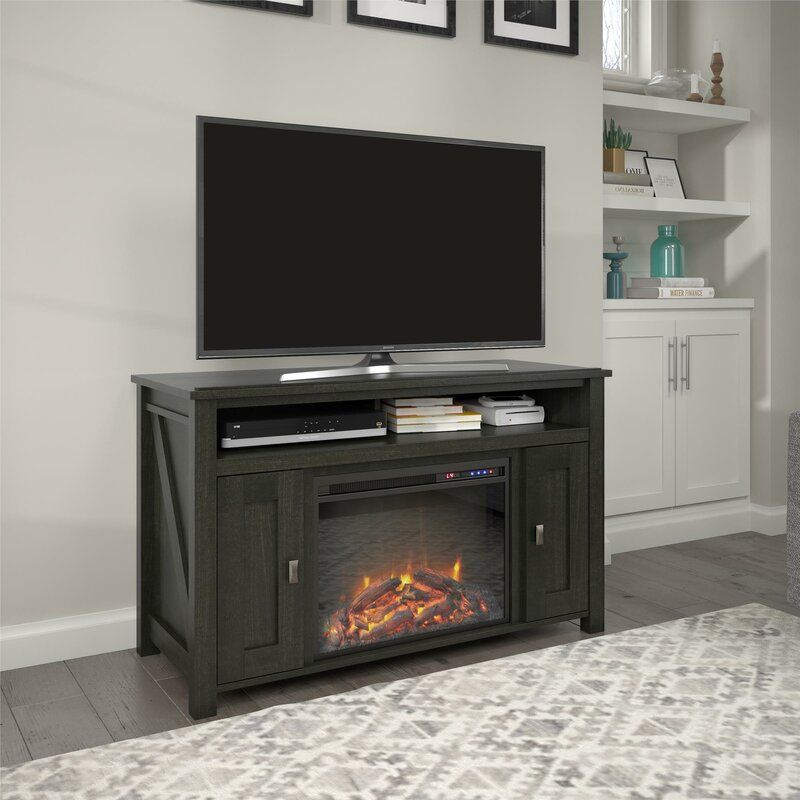 Mistana Whittier Tv Stand For Tvs Up To 50 Inches With Inside Neilsen Tv Stands For Tvs Up To 50" With Fireplace Included (View 3 of 15)
